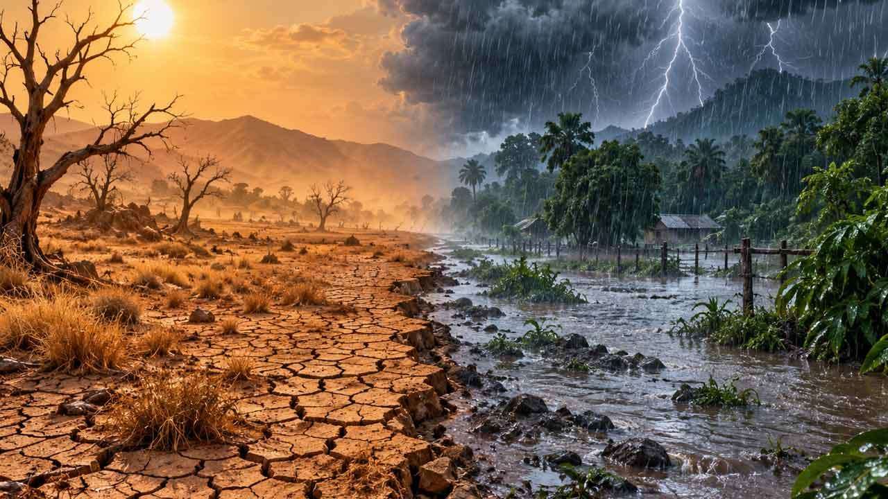 පැවැති අයහපත් කාලගුණයෙන් පීඩාවට පත් පිරිස 4,300 ඉක්මවයි