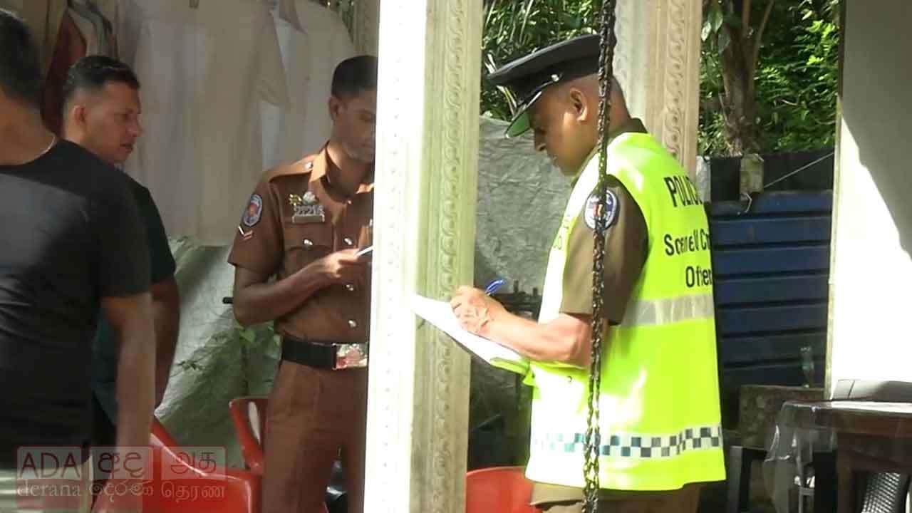 රත්නපුරින් ඇසුණු සාහසික මනුෂ්ය ඝාතනයක් - සැකකරු පොලීසියට භාරවෙයි