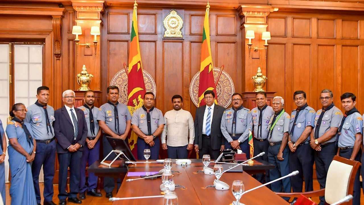 ශ්රී ලංකා බාලදක්ෂ සංගමය සහ ජනපති අතර හමුවක්