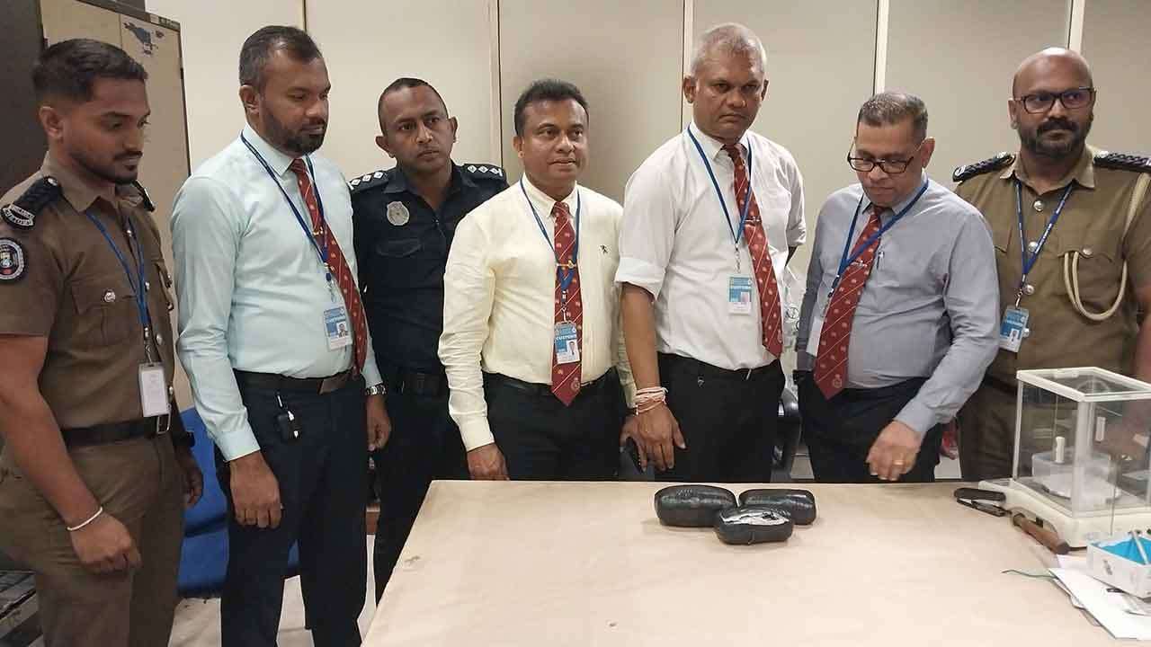 කුෂ් මත්ද්රව්ය තොගයක් මෙරටට රැගෙන ආ ව්යාපාරිකයෙකු අත්අඩංගුවට