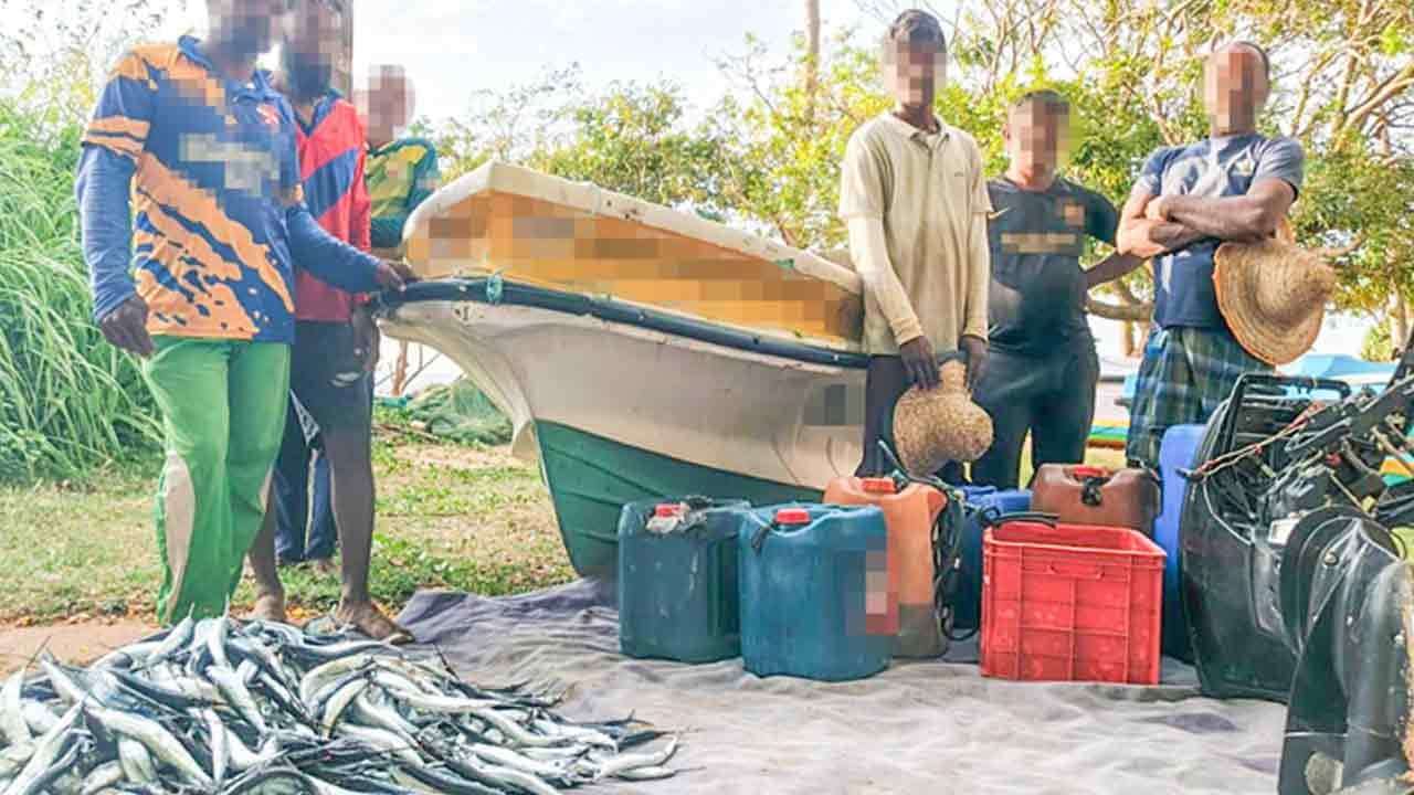 නීතිවිරෝධි ධීවර කටයුතු මැඩපැවැත්වීමේ මෙහෙයුම්වලින් 65දෙනෙකු අල්ලයි