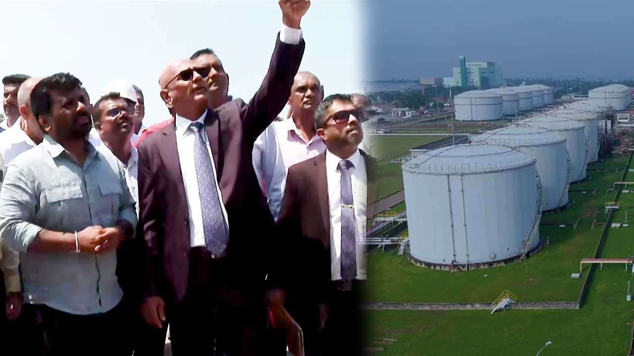 ජෙට් A-1 නළ මාර්ග සහ තෙල් ටැංකි ව්යාපෘතිය ජනපති ප්රධානත්වයෙන් අරඹේ