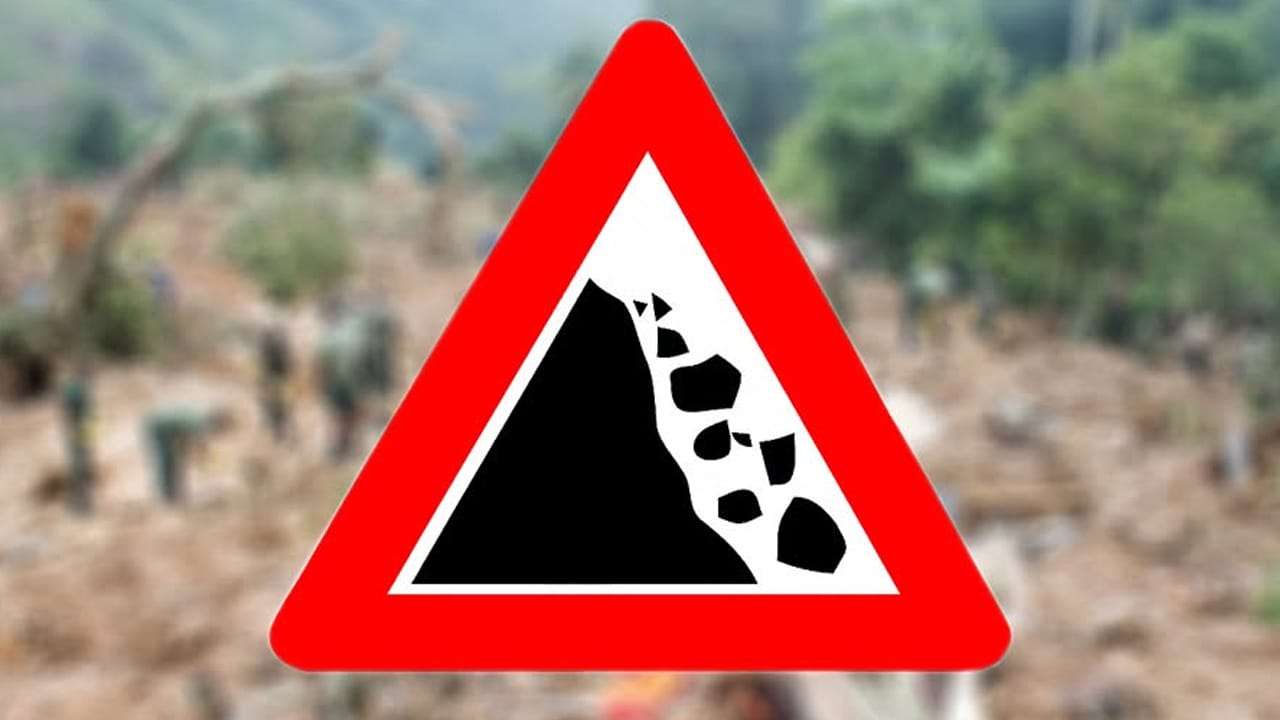 දිස්ත්රික්ක තුනකට නායයෑමේ අනතුරු ඇඟවීම් නිකුත් කෙරේ