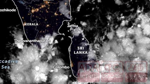 වැසි තත්ත්වයේ තවදුරටත් - ප්රදේශ කිහිපයකට අදත් මි.මී 100 ඉක්මවූ වැසි