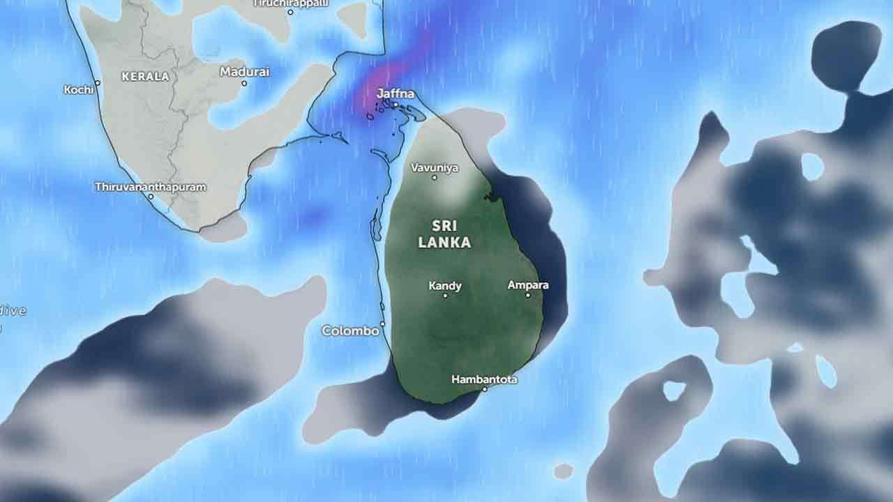 ප්රදේශ කිහිපයකට මි. මී. 75 ඉක්මවූ වැසි
