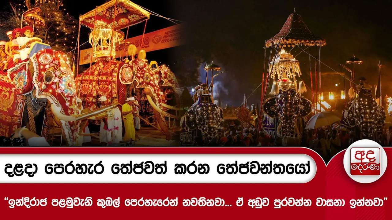 දළදා පෙරහැර තේජවත් කරන තේජවන්තයෝ - පෙරහැර සිරිත විශේෂාංගය 07